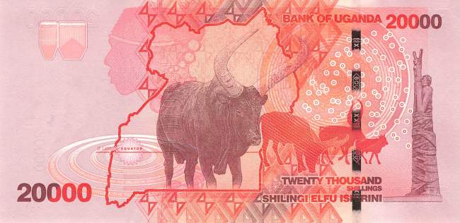 Uganda 20000 Shilling 2017